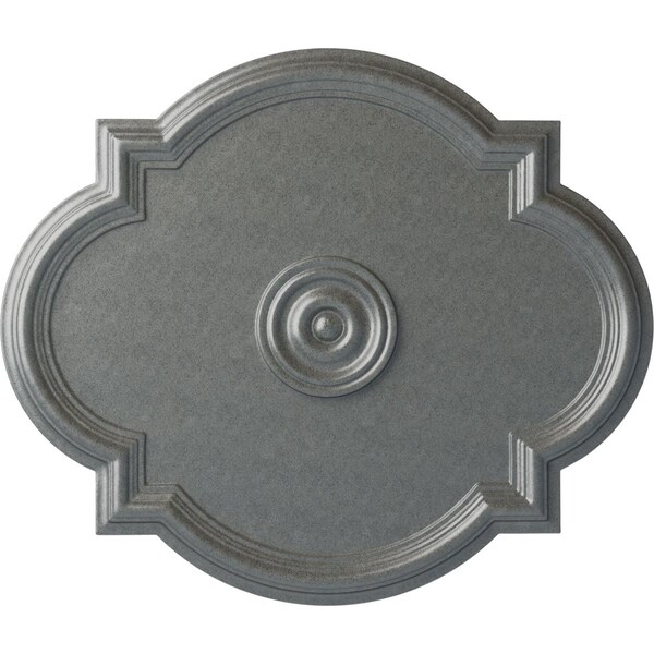 Ekena Millwork Waltz Ceiling Medallion (Fits Canopies up to 5 1/4"), 24"W x 20 1/2"H x 1 1/8"P, Platinum CM24WAPLS - main